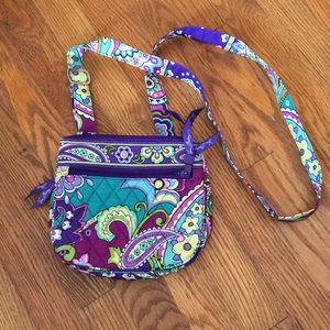 New Vera Bradley cross body wallet/purse